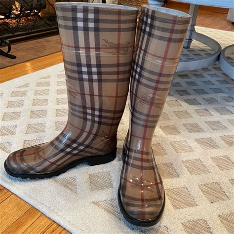 burberry boots poshmark|Poshmark Burberry shoes.